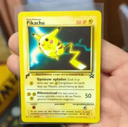 Pokemon TCG Pikachu Wizards Black Star Promo Rare Regular 4 2000 Dutch 50 HP - Image 1