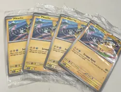 Pokemon Pikachu SV: Scarlet & Violet Promo 190 Basic Regular 70 Lot Of 4 Sealed - Image 1