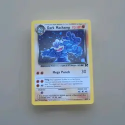 Dark Machamp 10/82 Team Rocket-Unlimited Edition Holo-NM/Mint Pokemon TCG 2000 - Image 1