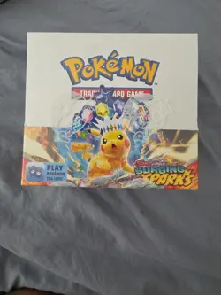 Pokemon TCG Scarlet & Violet Surging Sparks Booster Box FACTORY SEALED - Image 1