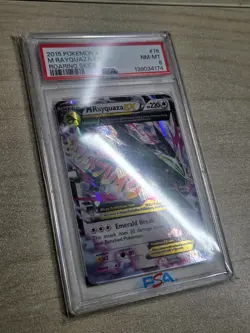 2015 M Rayquaza EX XY ROARING SKIES #76 PSA 8 Pokemon Graded 76/108 Mega NM-MT - Image 5
