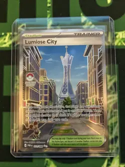 Lumiose City 111/088 Ultra Rare Perfect Order Pokemon - Pack Fresh Near Mint NM - Image 1
