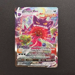 Pokemon Gengar VMAX Alternate Art Secret 271/264 Fusion Strike - Image 1