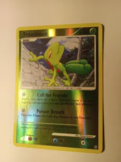 Treecko 79/100 Reverse Holo Diamond & Pearl Stormfront Pokemon Free Ship!! - Image 1
