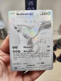 Pokemon TCG Indonesia Reshiram EX 347/172 BWR SV11s Bulk Order - Image 2