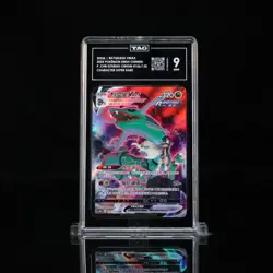 2024 Pokemon Sword & Shield Chinese Rayquaza VMAX CSR #156/132 TAG 937/1000 MINT - Image 2