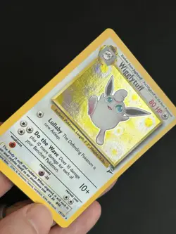 Pokemon TCG Wigglytuff 19/130 Base Set 2 Holo Rare NM - Image 3