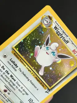 Pokemon TCG Wigglytuff 19/130 Base Set 2 Holo Rare NM - Image 4