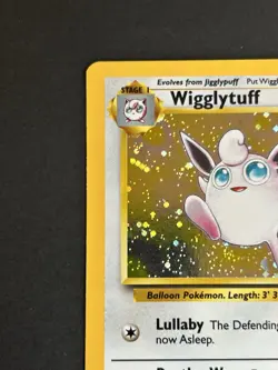 Pokemon TCG Wigglytuff 19/130 Base Set 2 Holo Rare NM - Image 5
