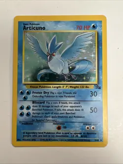 Holo | Pokemon TCG 1999 | Fossil | Articuno 2/62 - Image 1