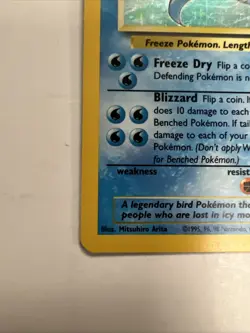 Holo | Pokemon TCG 1999 | Fossil | Articuno 2/62 - Image 4