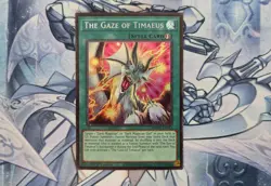 Yugioh - The Gaze of Timaeus Secret Rare MZMU-EN013 Maze of Muertos 1st Edition - Image 1