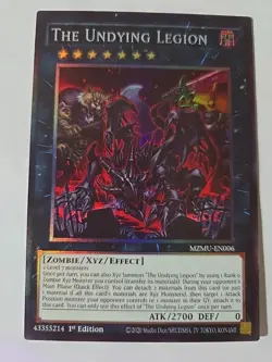 Yugioh The Undying Legion - Collector's Rare - Maze of Muertos MZMU-EN006 NM - Image 1