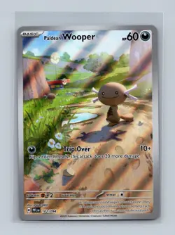 Paldean Wooper 102/094 Illustration Rare Phantasmal Flames Pokemon Near Mint - Image 1