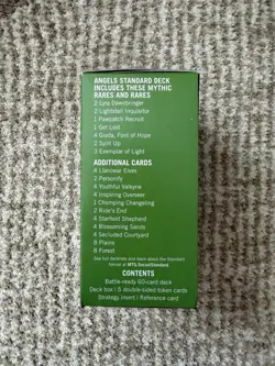 MTG Magic The Gathering Angels 60 Card Themed Deck Sealed - Image 2