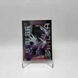 Pokemon Pokedex Peru Exclusive #483 Silver Foil Dialga Card - Image 1