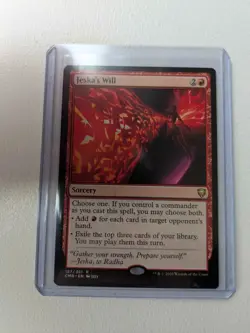 Magic The Gathering (MTG) Card Jeska's Will - Commander Legends (CMR) - Image 2