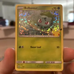 Pokemon TCG Bulbasaur Non Holo Card 1/25 McDonald's Promo, LP+ 🔥 - Image 1
