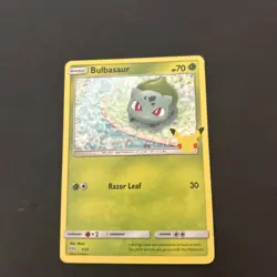 Pokemon TCG Bulbasaur Non Holo Card 1/25 McDonald's Promo, LP+ 🔥 - Image 4