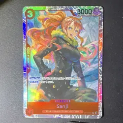 Sanji OP10-005 Special Rare Holo Character One Piece CCG Card English Standard - Image 1