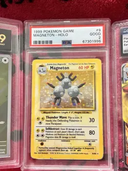 Pokemon Graded Card Lot Slakoth Electric Breaker 2024 Magneton 1999 Flareon GX - Image 3