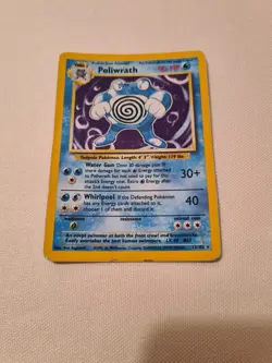Poliwrath (Holo) #13/102 Unlimited Base Set pokemon card - Image 1