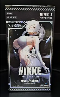 Goddess Of Victory NIKKE NIVEL ARENA Encounter Card Booster Box BT01 Korean Ver - Image 3