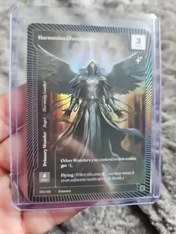 Wonders of the Frost CCG "Harmonius Chordsinger" Common Foil 345/401 Holo - Image 1