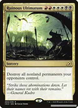 Ruinous Ultimatum [IKO - 204] - NM [Normal] TCG MTG - Image 1