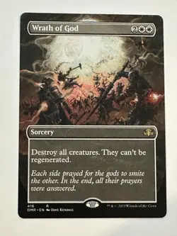 MTG Wrath of God Extended Art NM - Image 1