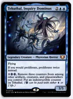 Tekuthal, Inquiry Dominus NM EOC Commander: Edge of Eternities MTG - Image 1