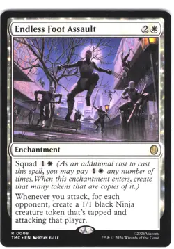 Endless Foot Assault #8 Commander: Teenage Mutant Ninja Turtles Regular Rare - Image 1