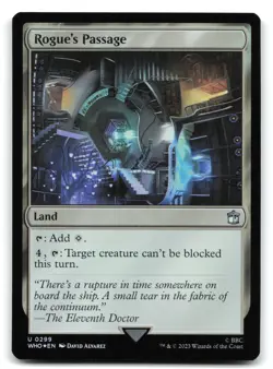 Rogue's Passage (Foil) #299 Doctor Who - Image 1