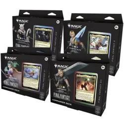 Magic The Gathering Final Fantasy Commander Deck Set Display Bundle Sealed - Image 2