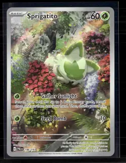 Pokemon 2023 Paldea Evolved Sprigatito #196/193 - Image 1