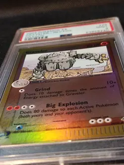 EX Dragon Graveler #29/97 - Reverse Foil Holo - 2003 Pokemon - Graded Mint PSA 9 - Image 5