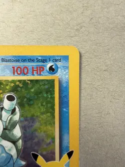 2021 Pokemon Celebrations Classic Collection Blastoise Holo 2/102 NM - Image 3