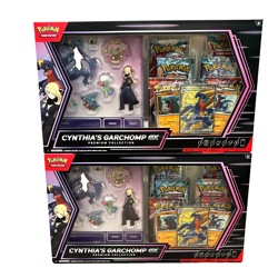 Pokemon TCG Cynthia's Garchomp ex Premium Collection Boxes x2 NEW FACTORY SEALED - Image 1