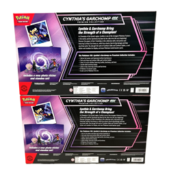 Pokemon TCG Cynthia's Garchomp ex Premium Collection Boxes x2 NEW FACTORY SEALED - Image 2