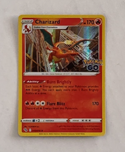 Pokemon TCG Charizard 010/078 Pokemon GO Holofoil LP - Image 2
