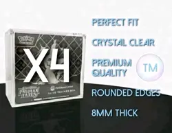 4 X Pokemon Elite Trainer Box ETB 8mm Acrylic Magnetic Display Case UV Resistant - Image 1