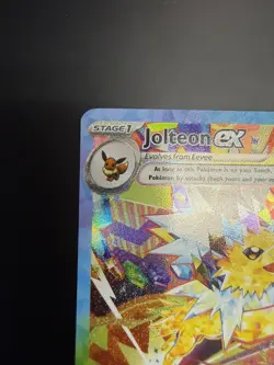 Pokemon TCG Jolteon ex 153/131 Prismatic Evolutions Full Art Holo SIR - Image 2