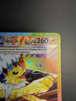 Pokemon TCG Jolteon ex 153/131 Prismatic Evolutions Full Art Holo SIR - Image 3
