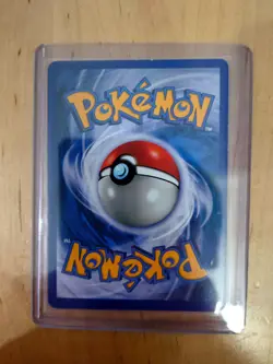 Pokemon Pikachu 12/17 POP Series 5 Holo Bleed LP Corrected Back - 3 Holo Swirls - Image 2