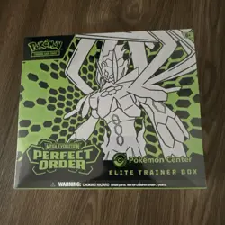 Pokemon Mega Evolution Perfect Order Pokemon Center Elite Trainer Box SEALED - Image 1