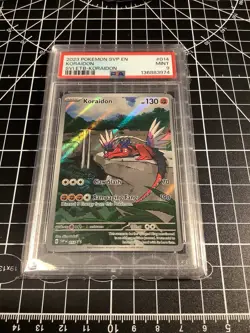 Koraidon #014 PSA 9 - 2023 Pokemon SV Promos Base ETB - Image 1