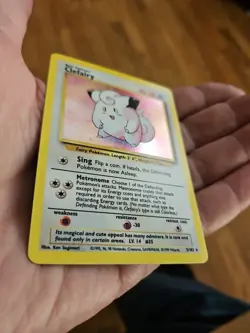 1999 Pokemon Unlimited Clefairy Rare Holo #5/102 - Image 2
