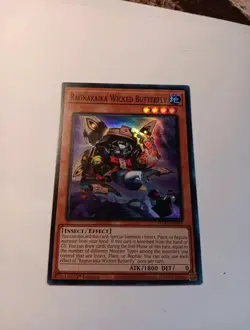Ragnaraika Wicked Butterfly - INFO-EN018 - Super Rare - 1st Edition Yu-Gi-Oh! - Image 1
