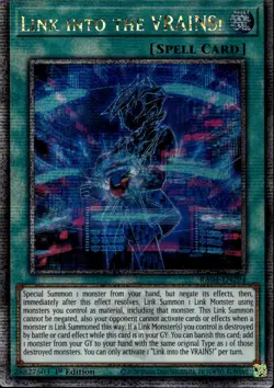Link into the VRAINS! 1st Ed Quarter Century RA04-EN294 Yu-Gi-Oh! - Image 1