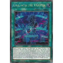 Yugioh Link into the VRAINS! RA04-EN294 Quarter Century Rare 1st Edition - Image 1